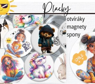 Vyrobíme placky i s vašim motivem 😉